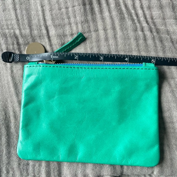 Clare V Green Leather Coin Pouch - Picture 5 of 6
